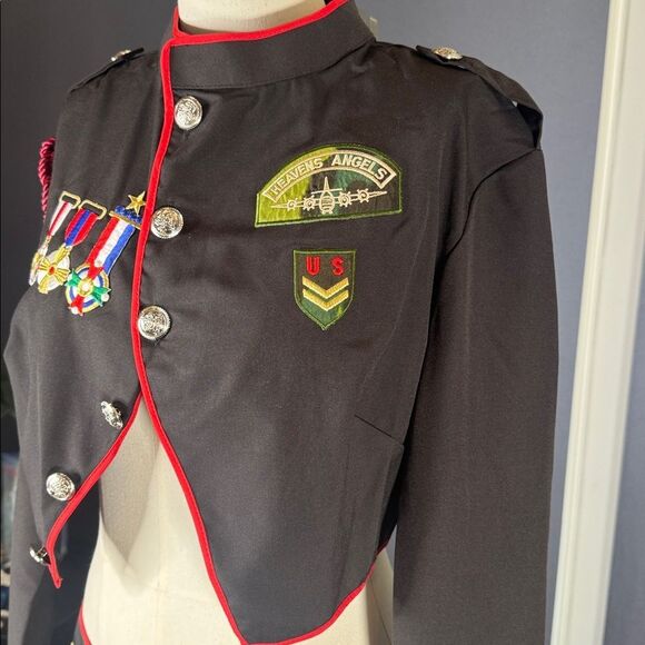 Leg Avenue Black Sexy Trooper Uniform Costume Halloween Cosplay Size L NEW *READ - Picture 4 of 14